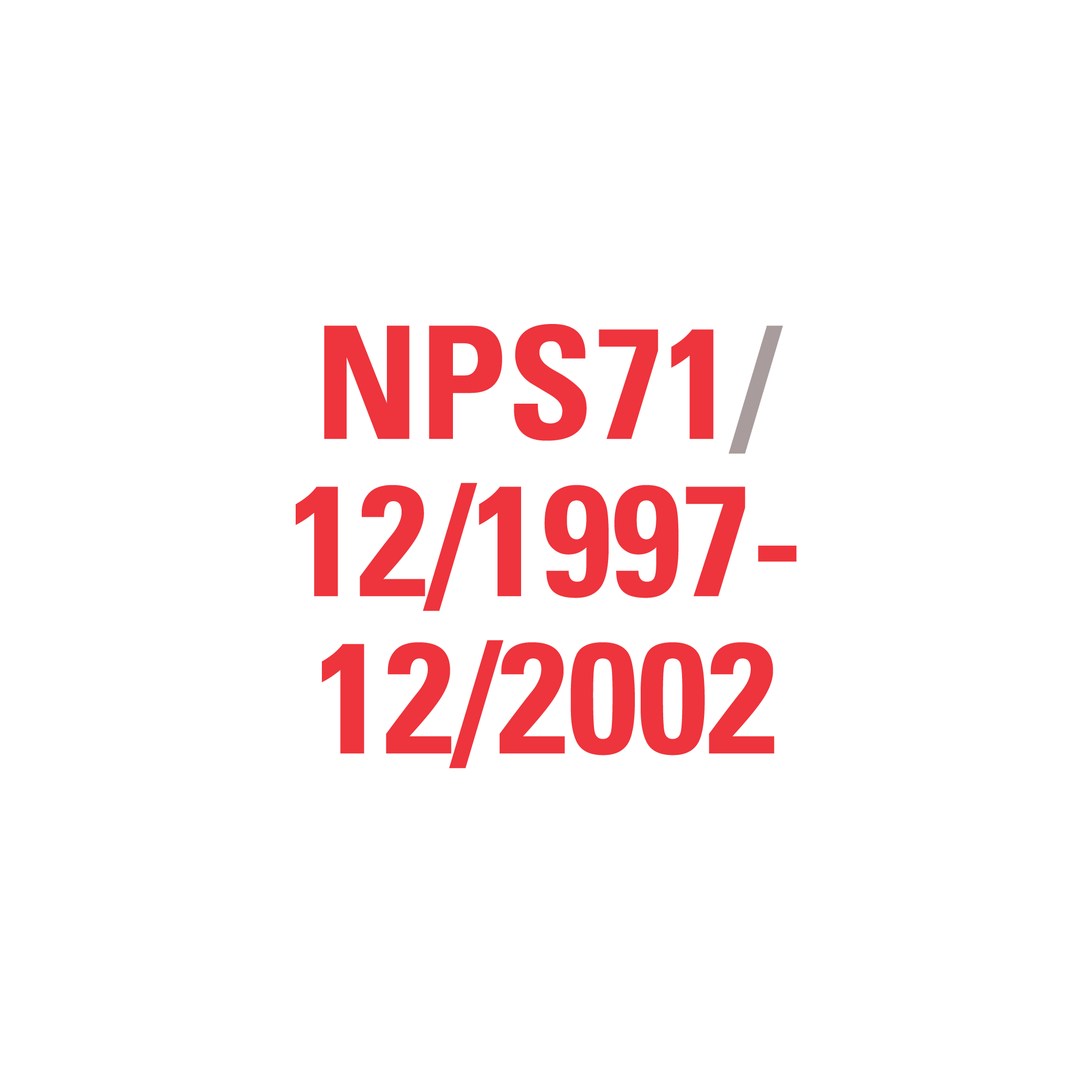 NPS75 02/2018-2025